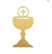Acrylic Gold Chalice Cake Topper Layon