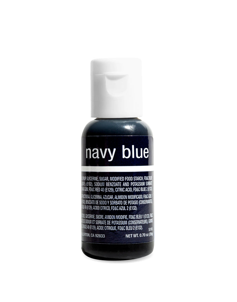 Chefmaster Liqua Gel 0.70oz : Navy Blue