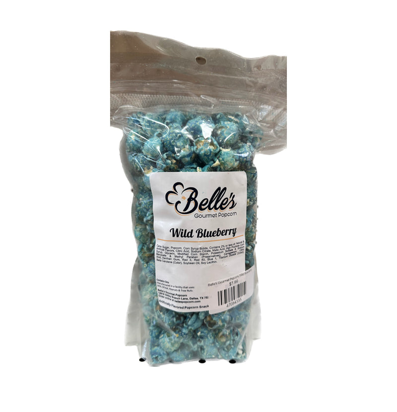 Belle's Gourmet Popcorn Wild Blueberry