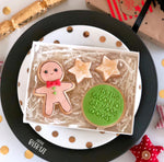 Little Biskut Cutter Set Gingerbread Man Stamp & Cutter