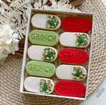 Little Biskut Cutter Set GRINCH Pill Embosser Only