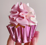 More Pink Foil Cuppies 24 Pack