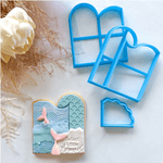 Cake Sera Sera Mykonos Inspired Statement Cutter Set