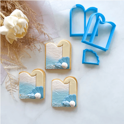 Cake Sera Sera Mykonos Inspired Petite Cutter Set