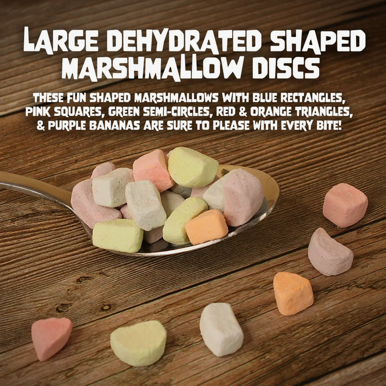 Freeze Dried Shaped Marshmallows