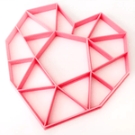 Bikkie Smalls Heart Geo Multi Cutter