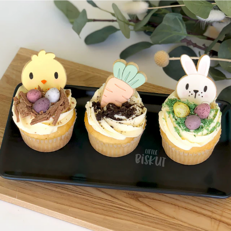 Little Biskut Easter Mini Cutter & Embosser Set