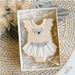 Little Biskut Onesie with Tutu Cutter & Embosser Set