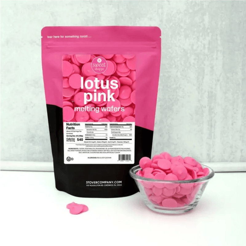 Sweet Shoppe Lotus Pink Melting Wafers 1 lb