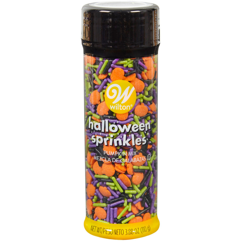 Wilton Halloween Pumpkin Sprinkles Mix, 3.88 oz