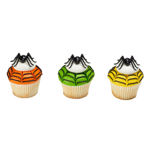 Small Spider Cupcake Layon 6 pcs