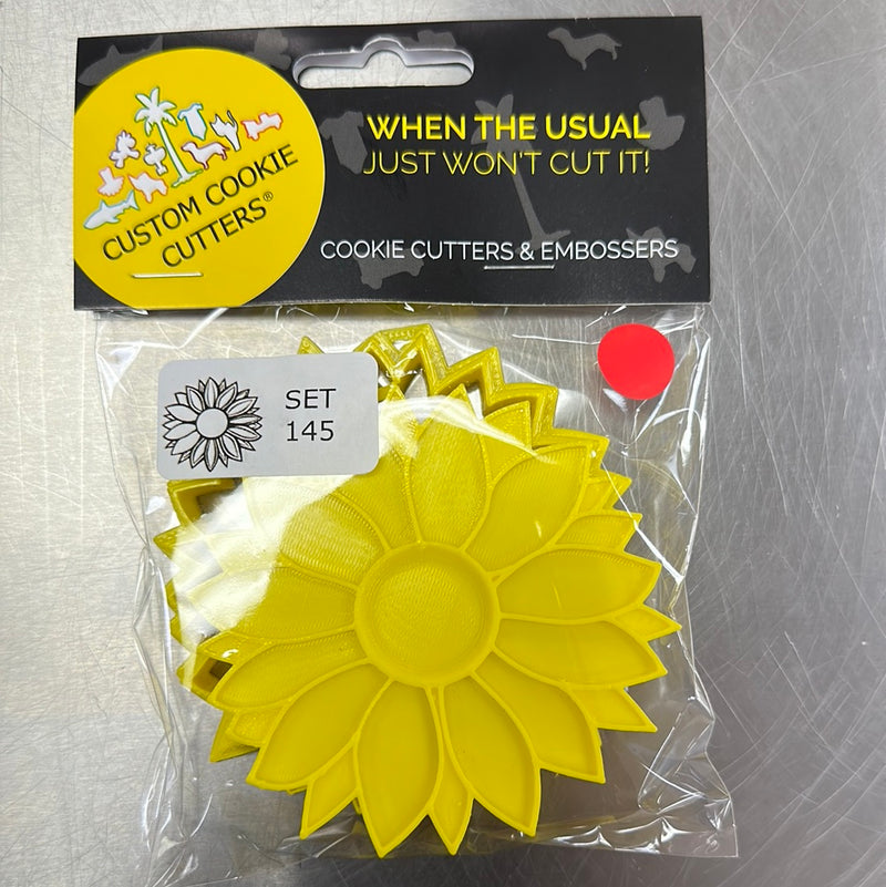 CCC Cutter & Embosser Set Sunflower