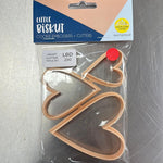 Little Biskut Cutter Set Heart Cutter Triple Set