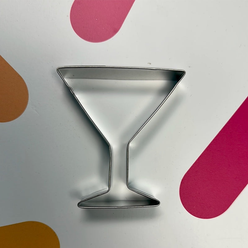 Cookie Cutter Martini Glass 4"
