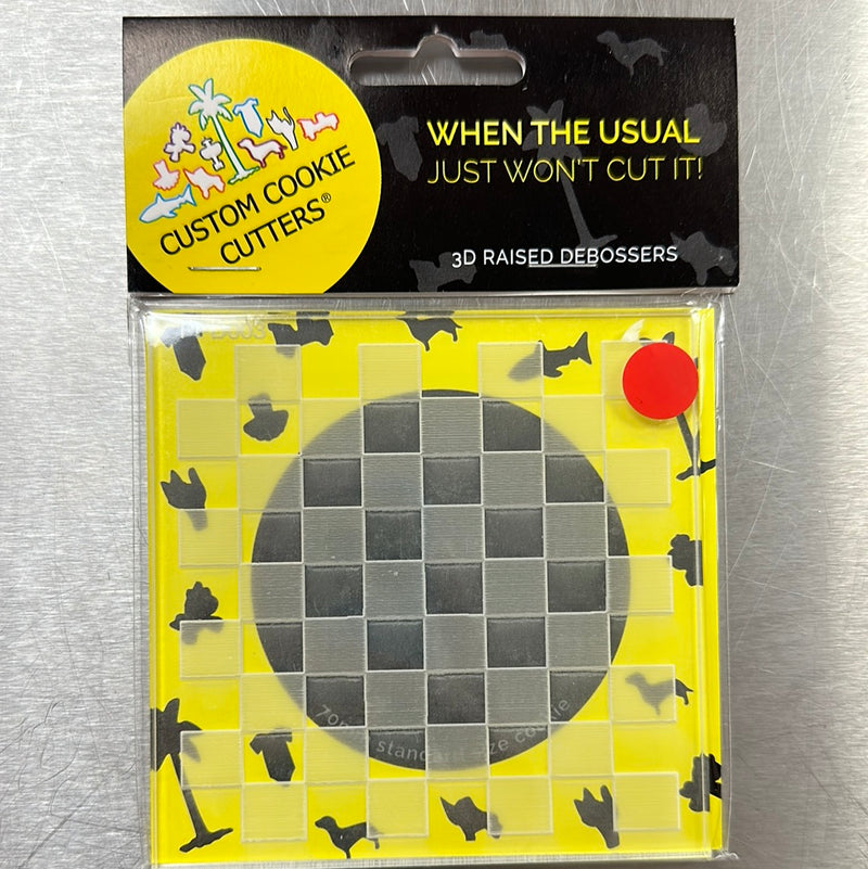 CCC Pattern Plate Checkerboard