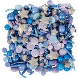 Wilton Blue Cosmic Sprinkles Mix, 10 oz.*