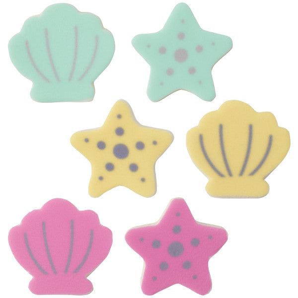 Sea Minis Sweet Décor® Edible Decorations 6pcs