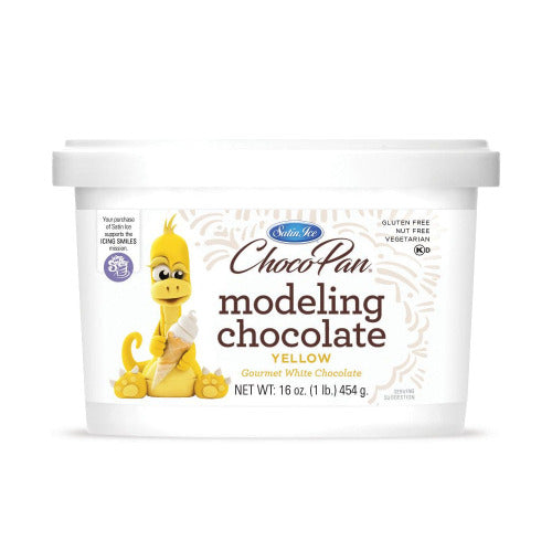 Satin Ice Choco Pan Modeling Chocolate Yellow