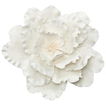 Gum Paste Flowers White Peony Large*