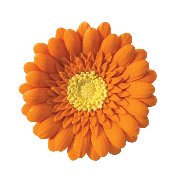 Orange Gerbera Daisy Gum Paste Flowers*