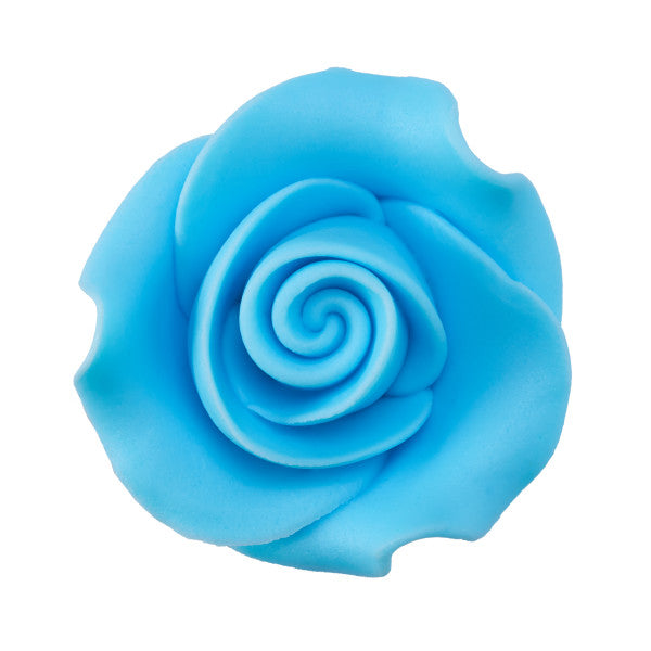 Blue Sugar Soft Rose 1.5”*