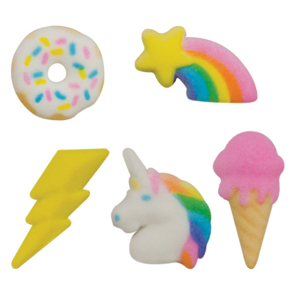Dec On Rainbow Party Unicorn 5pc