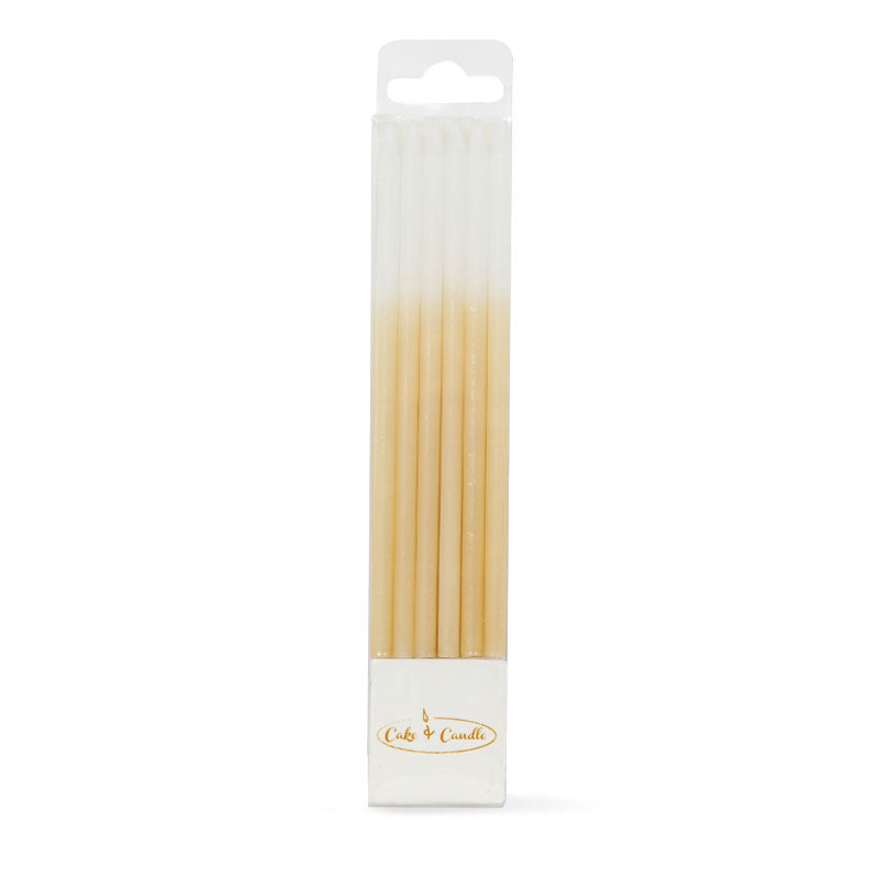 Gold Ombre Candles