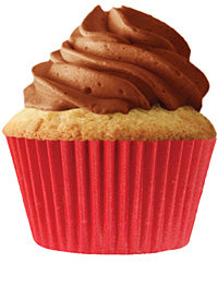 Red Standard Cupcake Liners 30 Count*