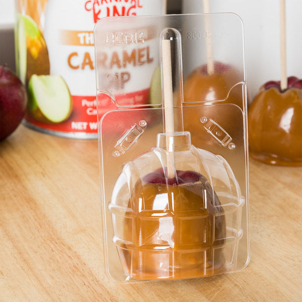 Clear Candy Apple Container