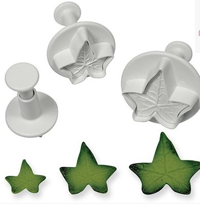 PME FOLIAGE PLUNGER CUTTERS - VEINED IVY LEAF*