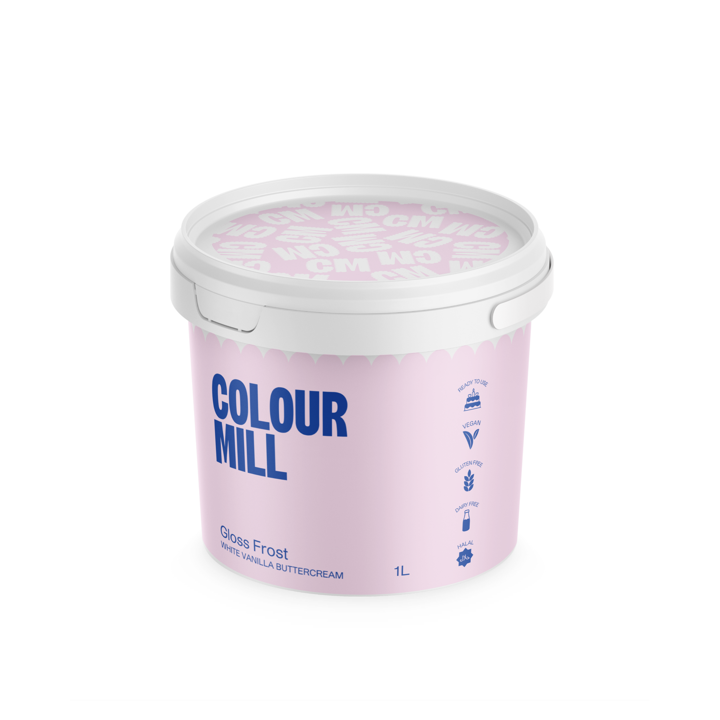 Colour Mill Gloss Frost Buttercream White 1L – Sweet Life Cake Supply