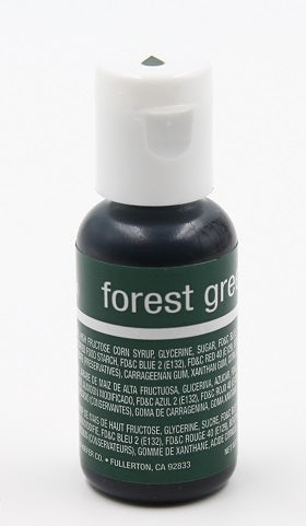 Chefmaster Liqua Gel 0.70oz : Forest Green