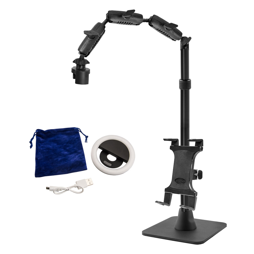 Arkon Mounts Remarkable Creators 3-in-1 Phone and Tablet Stand Bundle