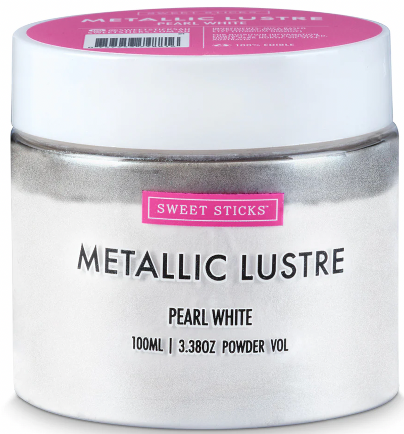 Sweet Sticks Metallic Luster Pearl White 100ml