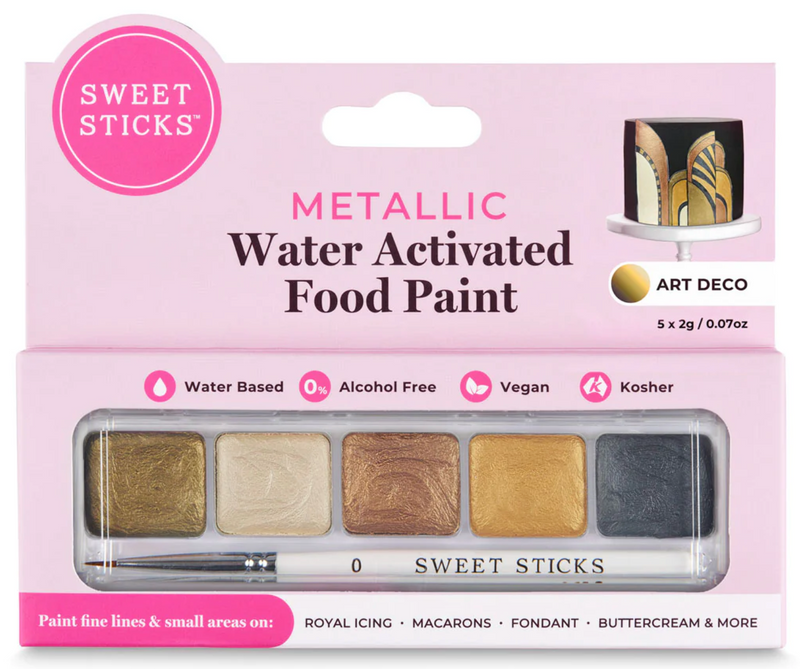 Sweet Sticks Water Activated Mini Palette Art Deco
