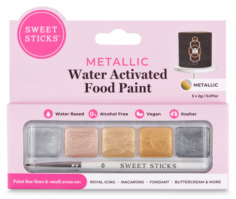 Sweet Sticks Water Activated Mini Palette Metallic