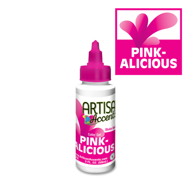 Pink-Alicious Artisan Accents Gel Color