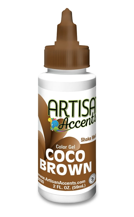 Coco Brown Artisan Accents Gel Color