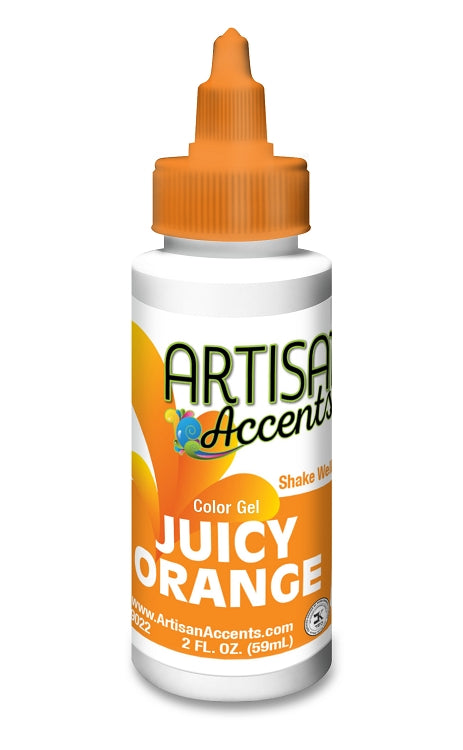 Juicy Orange Artisan Accents Gel Color