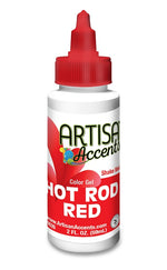 Hot Rod Red Artisan Accents Gel Color