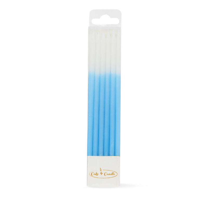 Blue Ombre Candles