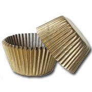 MINI Gold Cupcake Liners 100 Count*