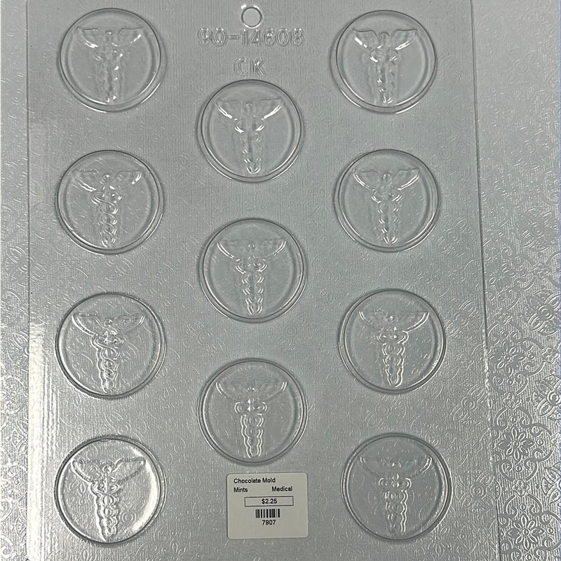 Chocolate Mold Medical Mints