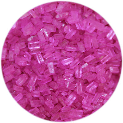 Fuchsia Crystal Sugar