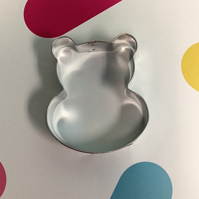 Cookie Cutter Hippo Face 4"