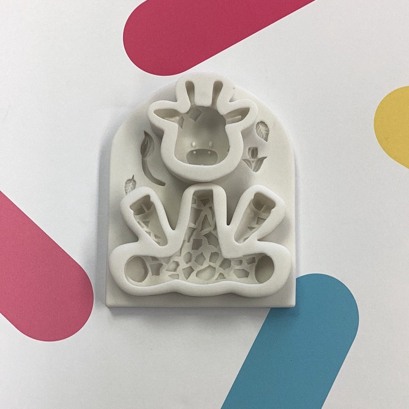 Silicone Mold 3D Giraffe 1pc*
