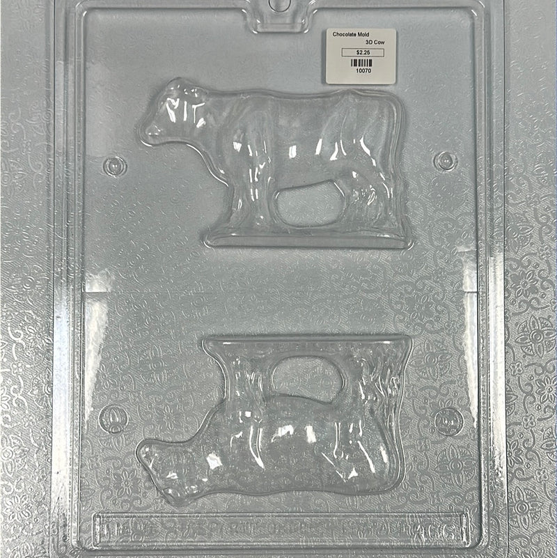 Chocolate Mold 3D Cow