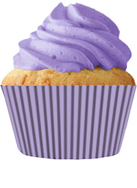 Lavender Standard Cupcake Liners 30 Count*