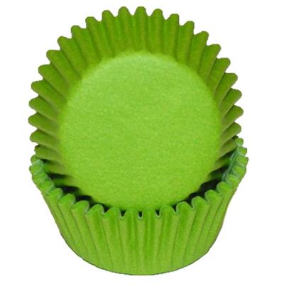 MINI Lime Green Cupcake Liners 100 Count*