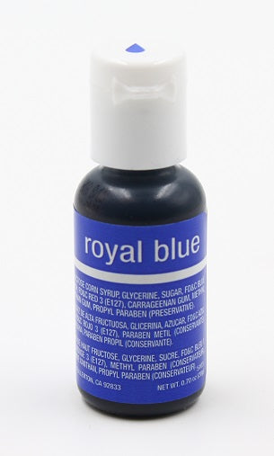 Chefmaster Liqua Gel 0.70oz : Royal Blue